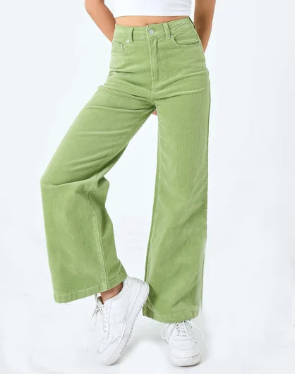 Organic Cord Wide Leg Pant | Glassons (AU & NZ)