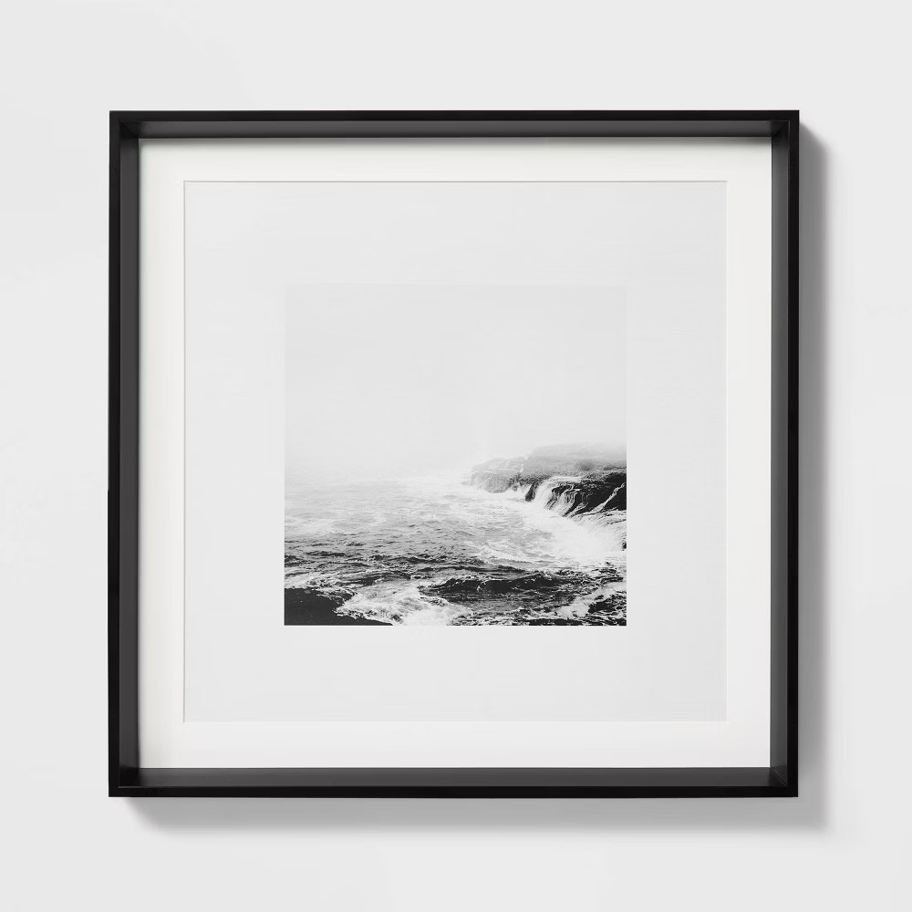 Thresholded w/Studio McGee Minimalist Wall Art Canvas Landscape 20"x20" Framed | eBay US