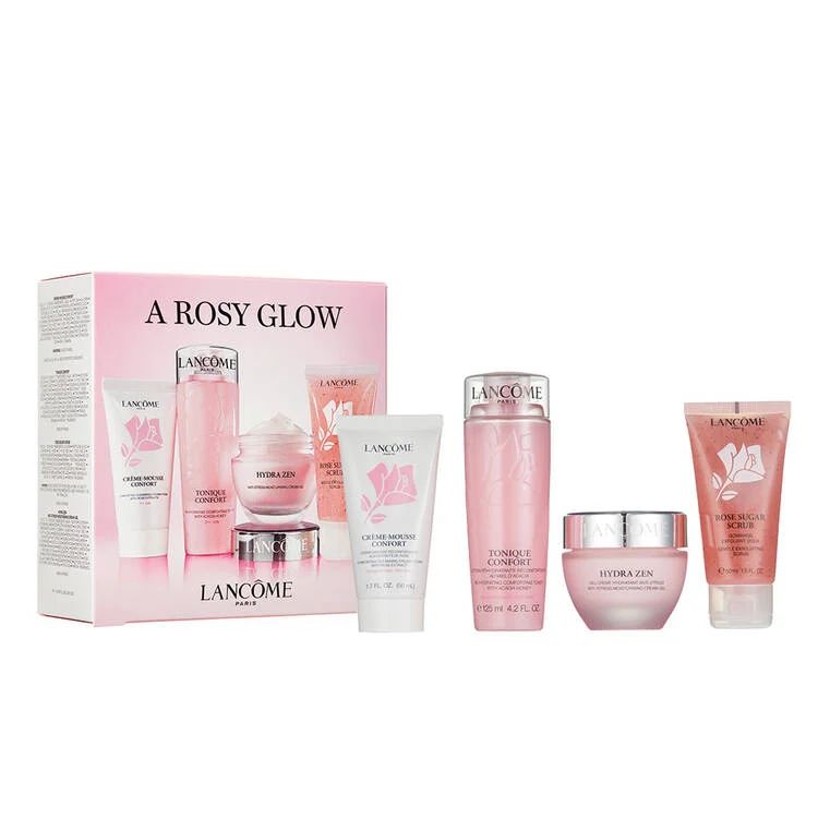 4-Piece Rosy Pink Soothing Skincare Gift Set - Lancome | Lancome (US)