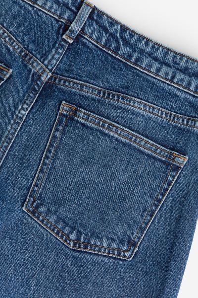 Straight Regular Jeans - Denim blue - Ladies | H&M US | H&M (US + CA)