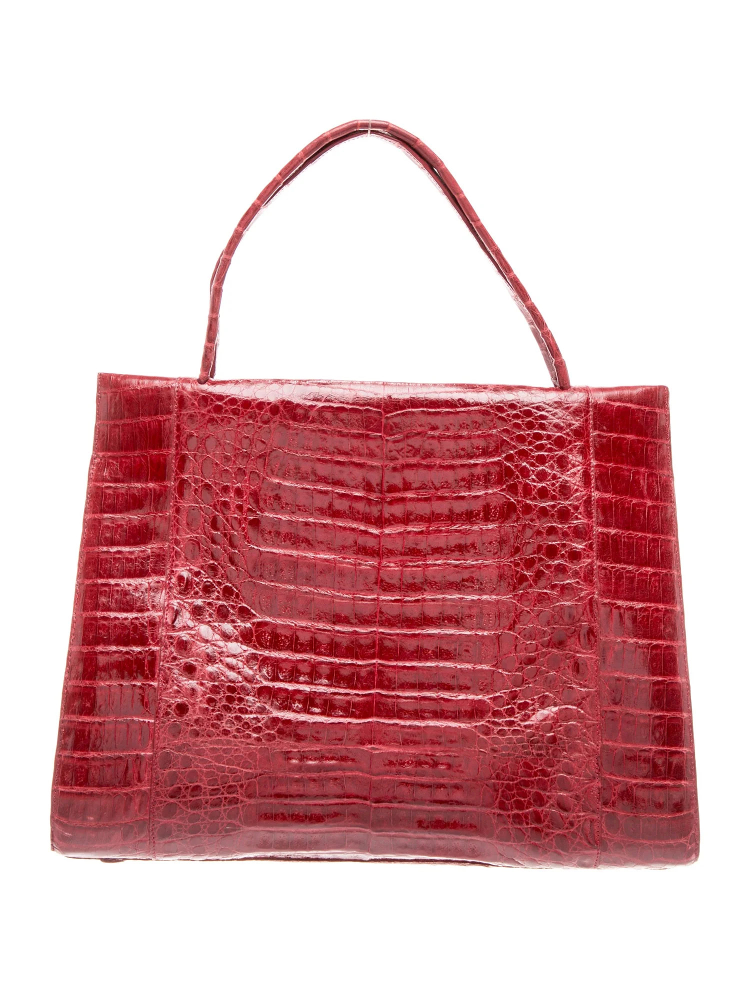 Nancy Gonzalez Crocodile Top Handle Bag | The RealReal