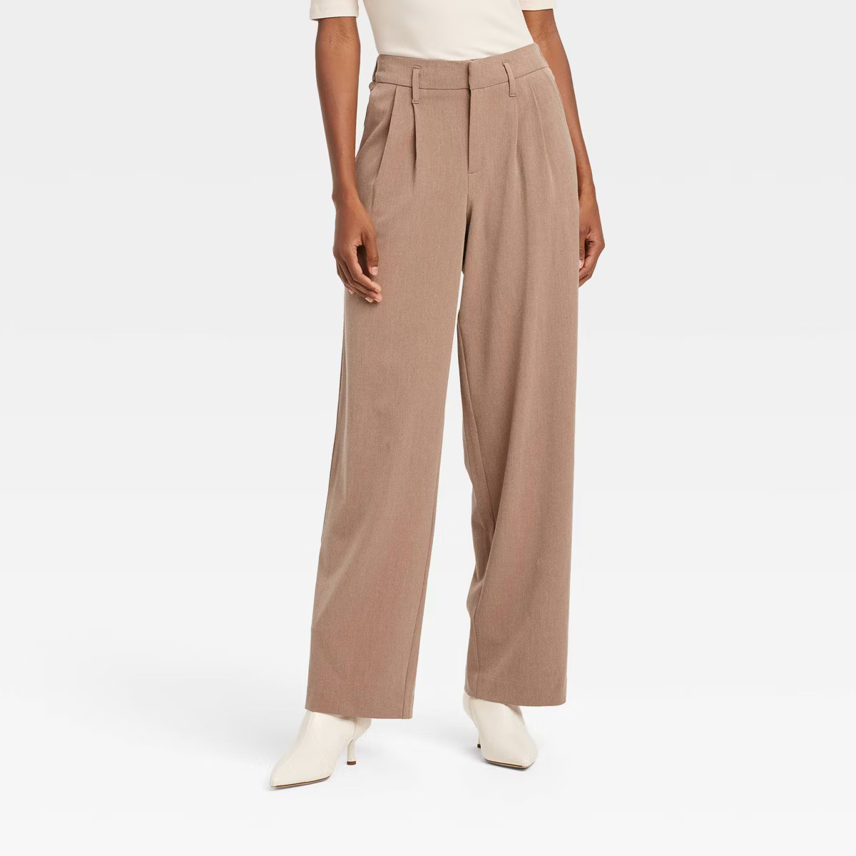 Women's High-Rise Straight Trousers - A New Day™ | Target