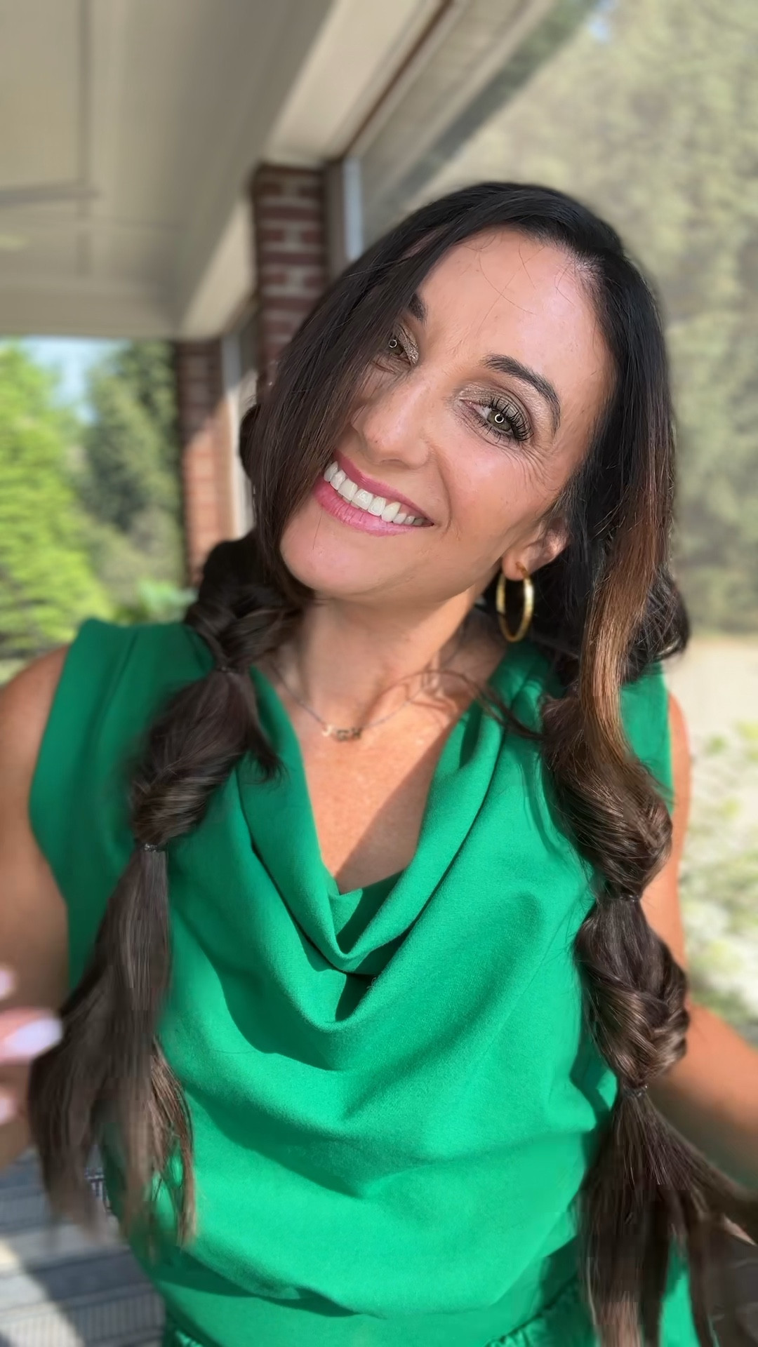 This is my favorite way to style my hair on hat days! You’ll need to buy a set of small bands like the ones listed below. Just choose your preferred color! I usually use black. 

#LTKBeauty