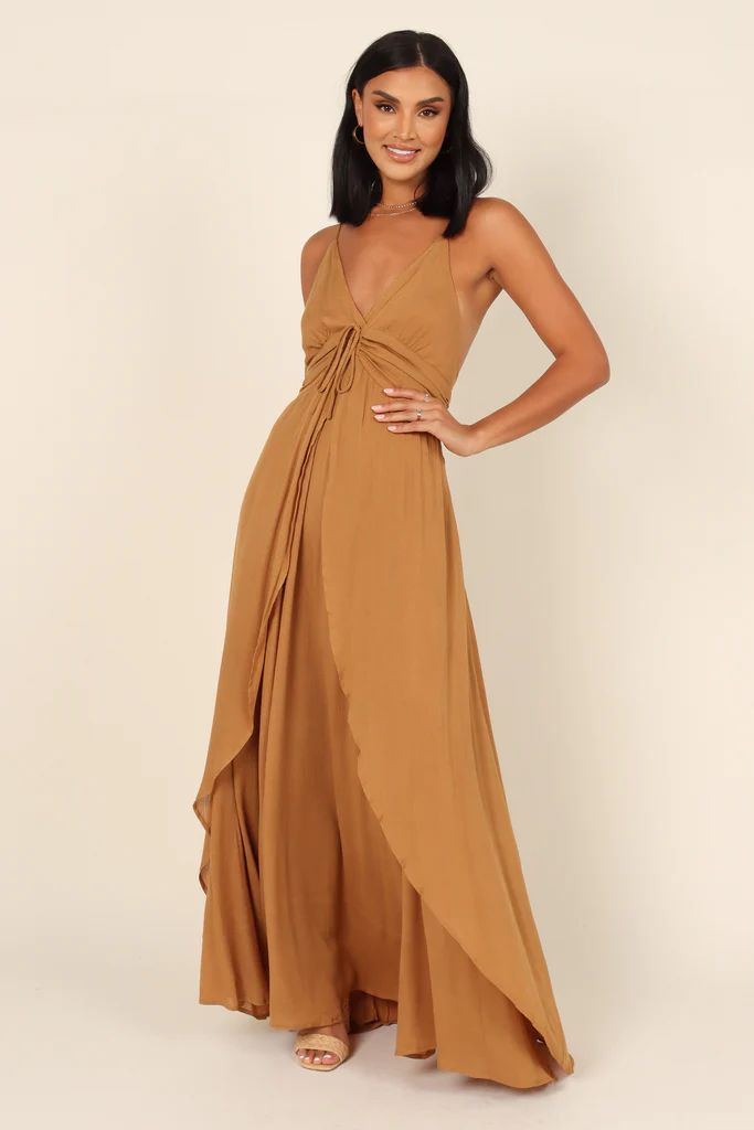 Mateja Maxi Dress - Mustard | Petal & Pup (US)