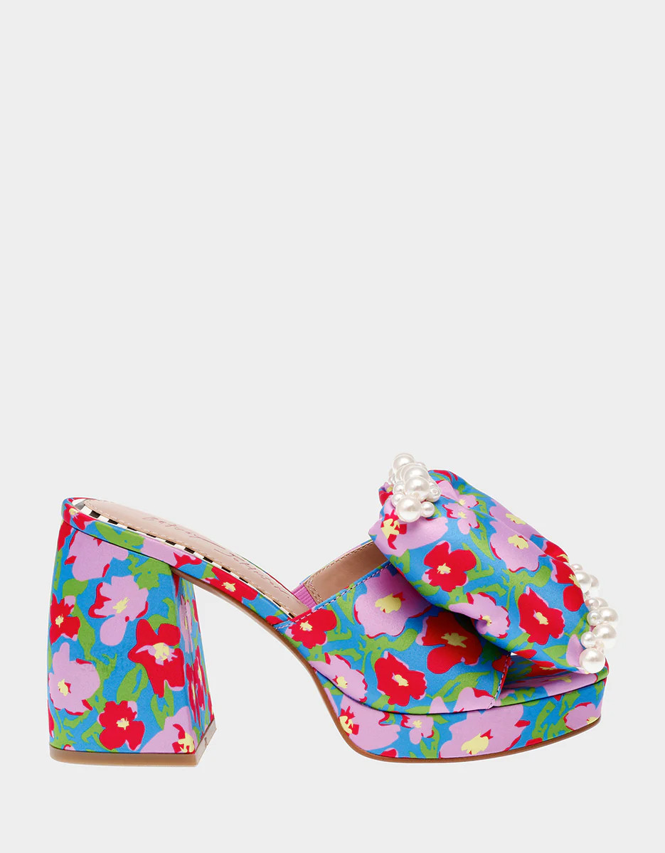 MACCIE BLUE MULTI | Betsey Johnson