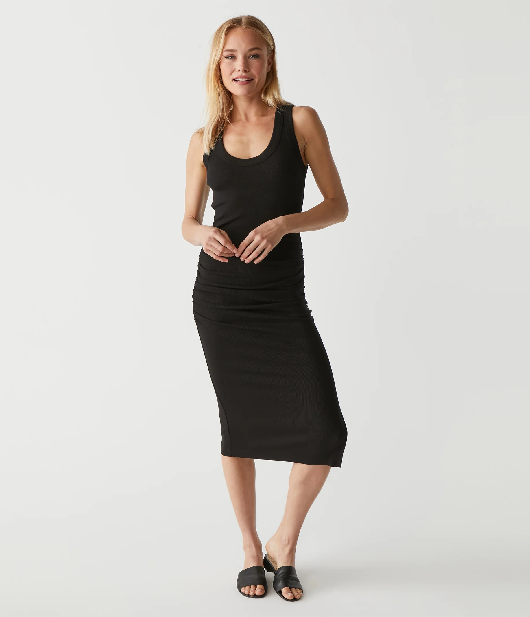 Variant options: Ulla Ribbed Dress | MichaelStars.com