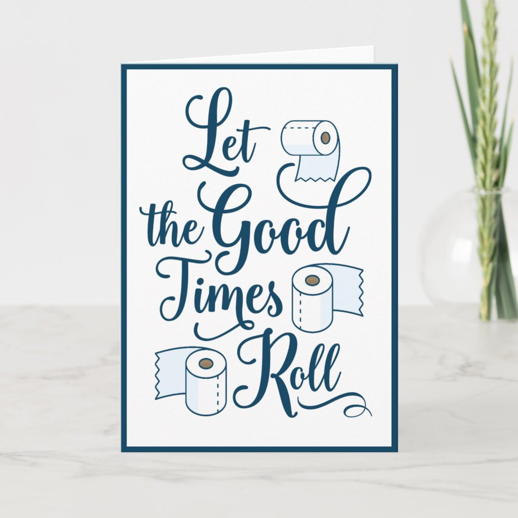 Let the Good Times Roll Blank Greeting | Zazzle