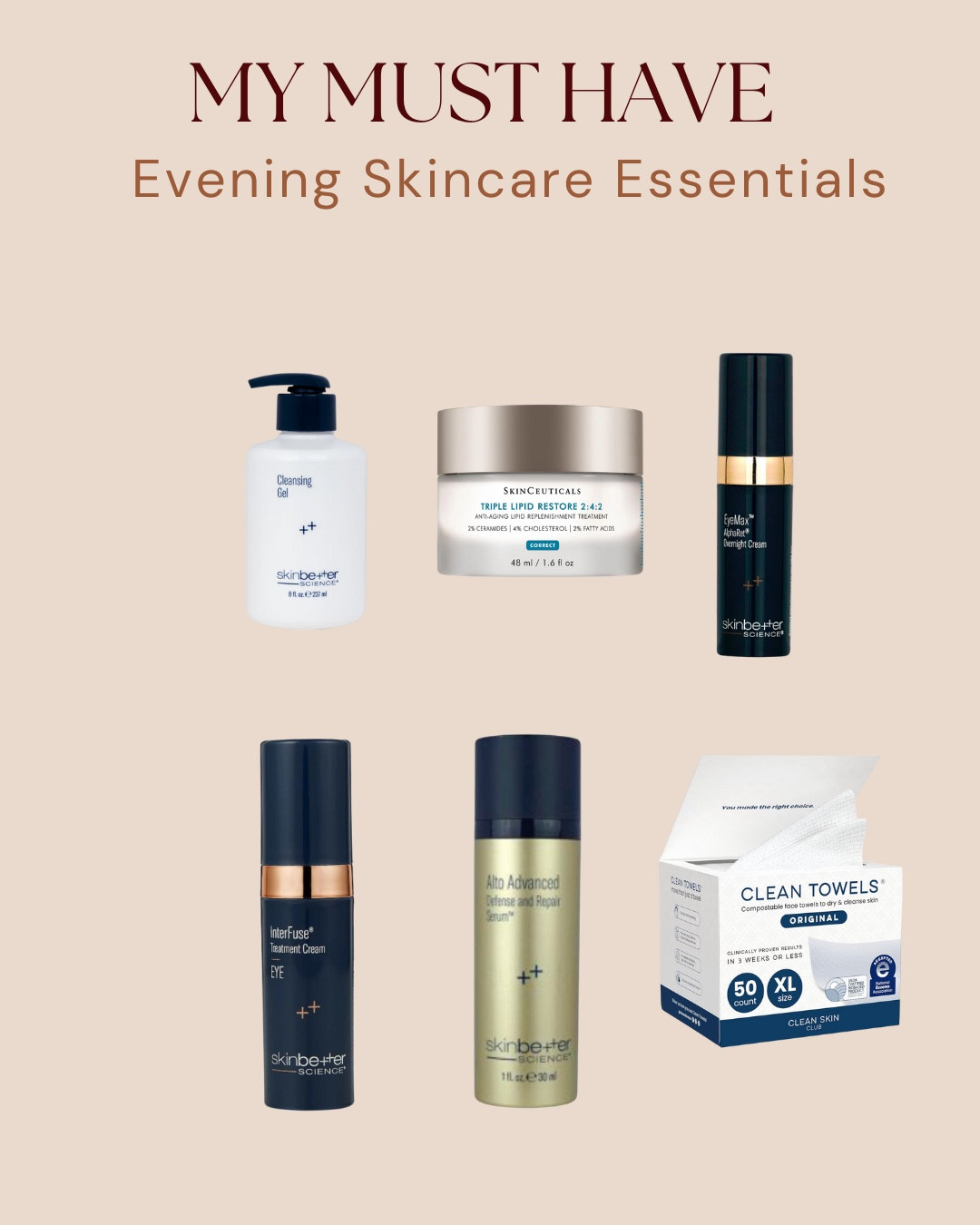 My evening skincare must haves 💤

#LTKBeauty #LTKselfcare #LTKOver40