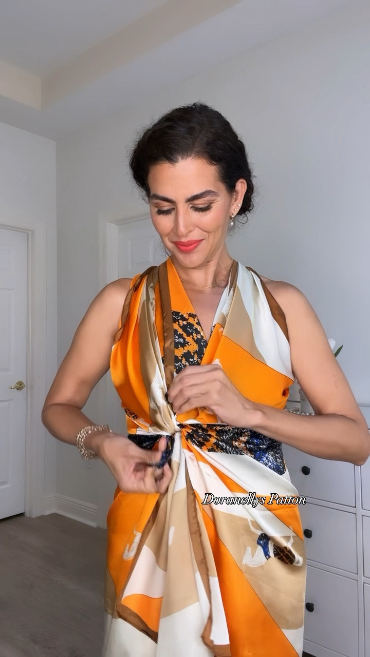 Long cardigan & dress with a scarf! Adding similar scarfs. My exact scarf is 70”x 35” , and sold out. Maison Valentino belt is reversible black/brown, wearing a size 85cm. Shapewear in size S. bodysuit size S. 

 I am 5’7” | 126 pounds 



Summertime, summer outfit, cardigan, casual outfit #LTKFind

#LTKstyletip 

#LTKSeasonal #LTKVideo