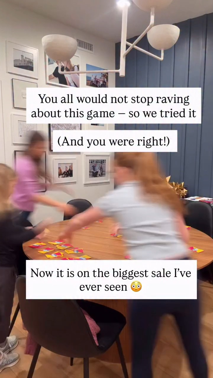 So happy to see this game on sale - it has been our favorite game of the year! So fun and easy to learn (and no reading required)

#LTKKids #LTKSaleAlert