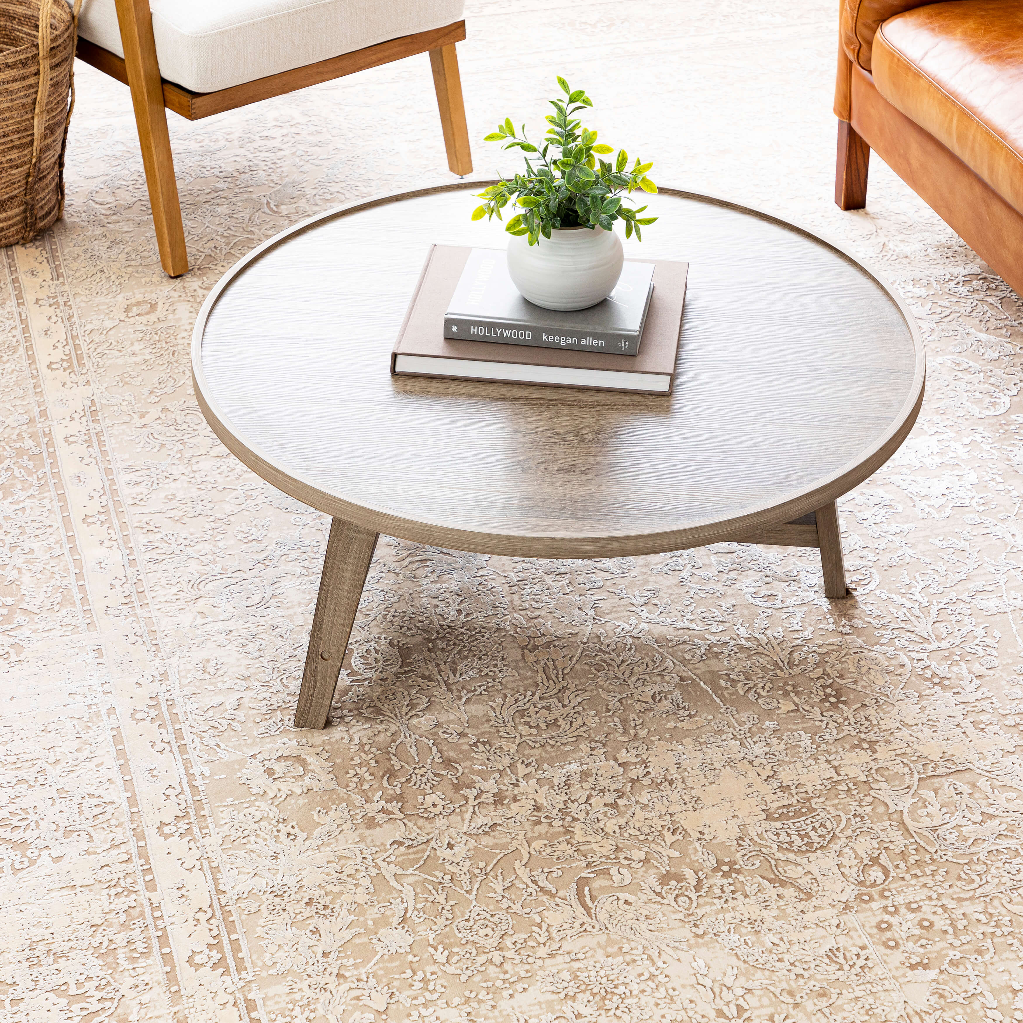 Karastan Tryst Vinci Cream Area Rug | Covered By Rugs