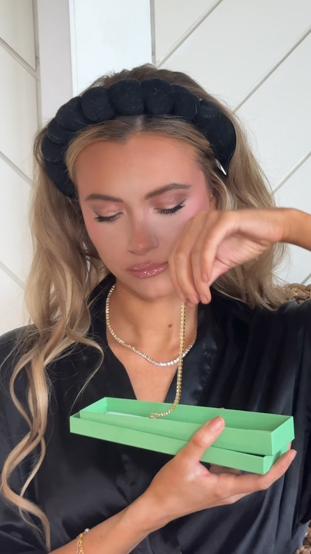 Gifts for her! 
Sparkly jewelry is always a good idea! I love this gold diamond necklace and matching tennis bracelet 
Also, the Prada perfume is the perfect girly floral smell! 

#LTKGiftGuide #LTKWatchNow #LTKBeauty