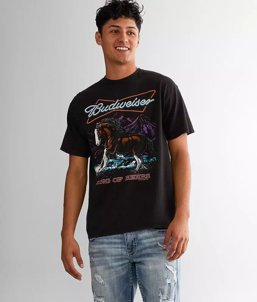 Junkfood Neon Clydesdale T-Shirt | Buckle