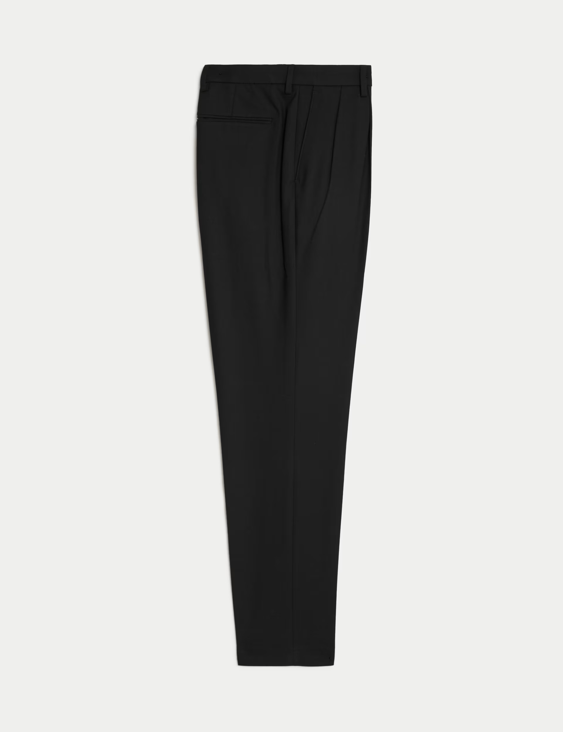 Twin Pleat Stretch Trousers | Marks & Spencer (UK)