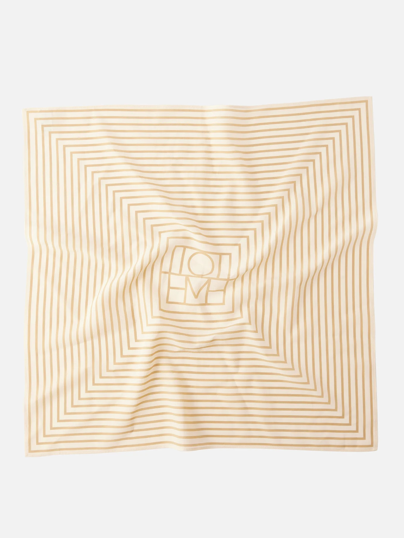 Signature monogram-print silk scarf | Matches (APAC)