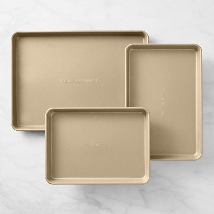 Williams Sonoma Goldtouch® Pro Nonstick 3-Piece Sheet Pan Set | Williams-Sonoma