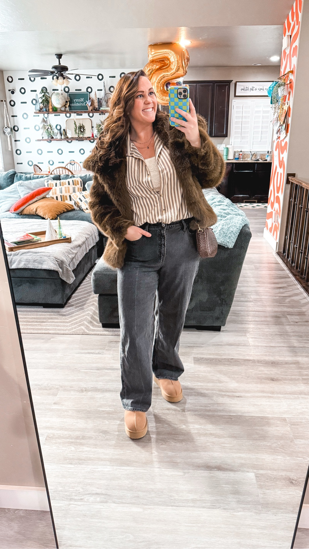 35 baby. Let’s go! 🎉💃🏻

My transition would look so much cleaner if I didn’t have kids messing with my camera 😂😂😂 also, if you don’t own a fur coat yet… why not? 😂 they are so fun! And so warm!!! 🙃 and of course I’m going to wear slippers to work on my birthday 😂😂

Anywho! Comment ‘BIRTHDAY’ for the links to everything!!! 

Slippers: @projectcloudshoes 
Sockies: @bombas 
Shirt (XL): @qinsen_official 
Button down: (XL): @amazonfashion 
Fur coat!! (XL): @cicybell.us 
Bag: @onequince 


#birthdayoutfit #itsmybirthday #midsizeoutfit #midsizestyle #furcoat #slippers #workoutfit #momstyle #birthday #winteroutfits #cozyoutfit #onthego #amazonlayers #amazonbasics  #winterfashion #midsize  #layerweather #winter #winterlayers 

#LTKMidsize #LTKootd #LTKWorkwear