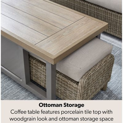 Member's Mark Rosehill 6-Piece Deep Seating Set | Sam's Club