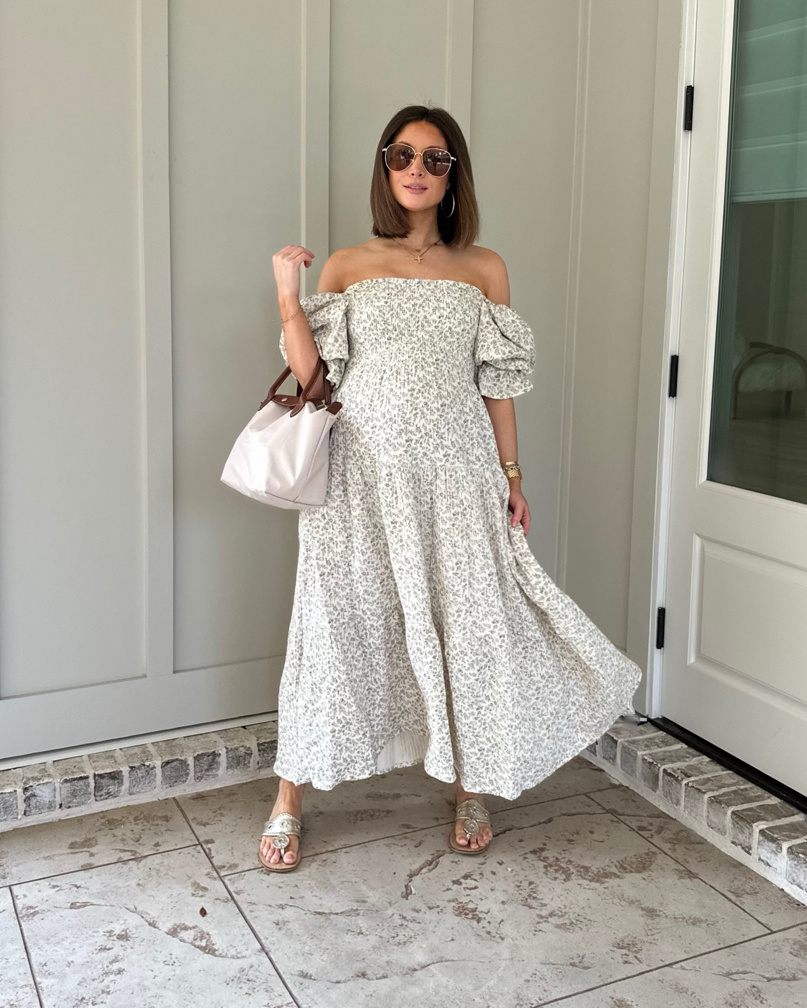 amazon nothing fits but maternity dress in size small (so comfy!)
longchamp small bag color paper
jack roger’s sandals (champagne)

#LTKBump #LTKStyleTip