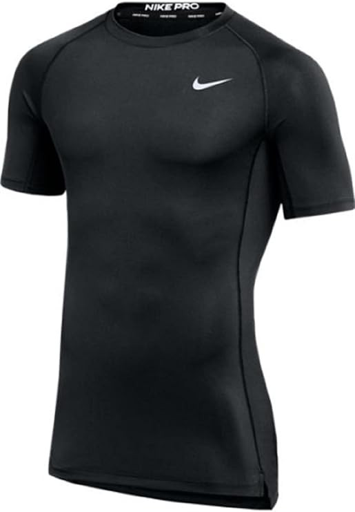 Nike Mens Pro Fitted Short Sleeve Training Tee | Amazon (US)