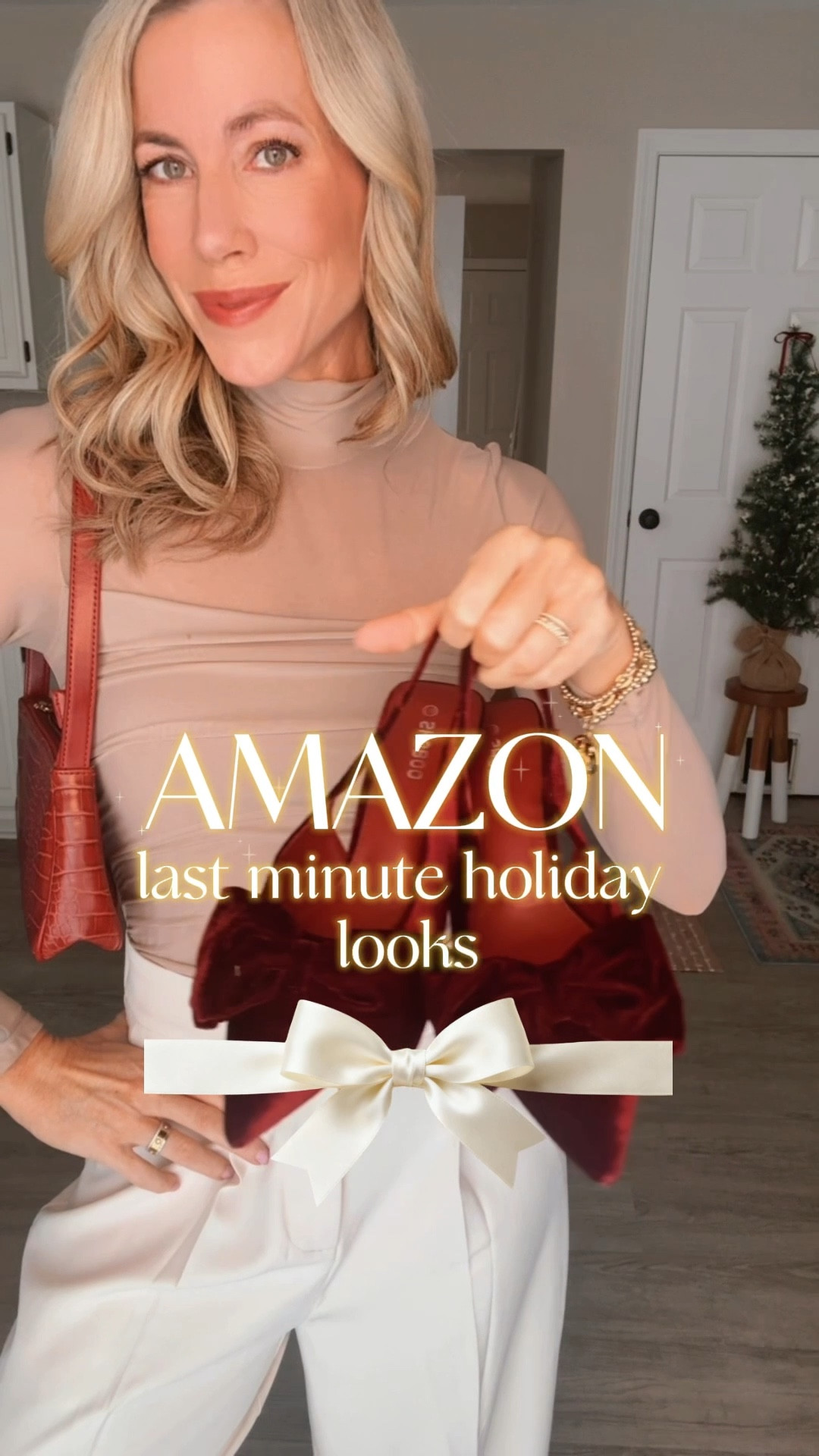 Last minute holiday looks Which one is your fave?  

Holiday outfit, winter fashion, cozy outfits, winter essentials, mom style #holidayoutfits #partyoutfit #nyeoutfit #holidaystyle #christmaspartyoutfit