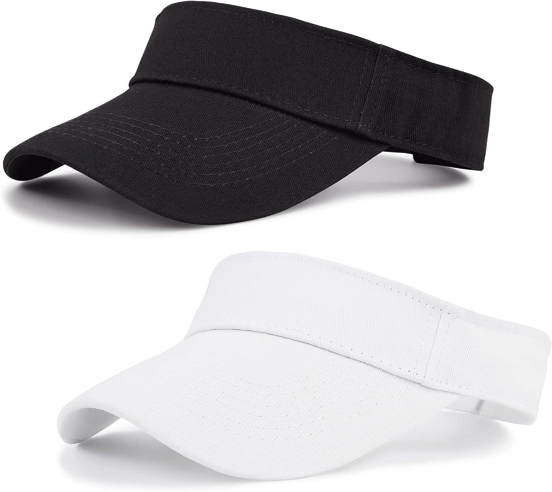 Zando Womens Visor Hats for Women Adjustable Beach Sun Visors for Women Sports Outdoor Unisex Gol... | Amazon (US)