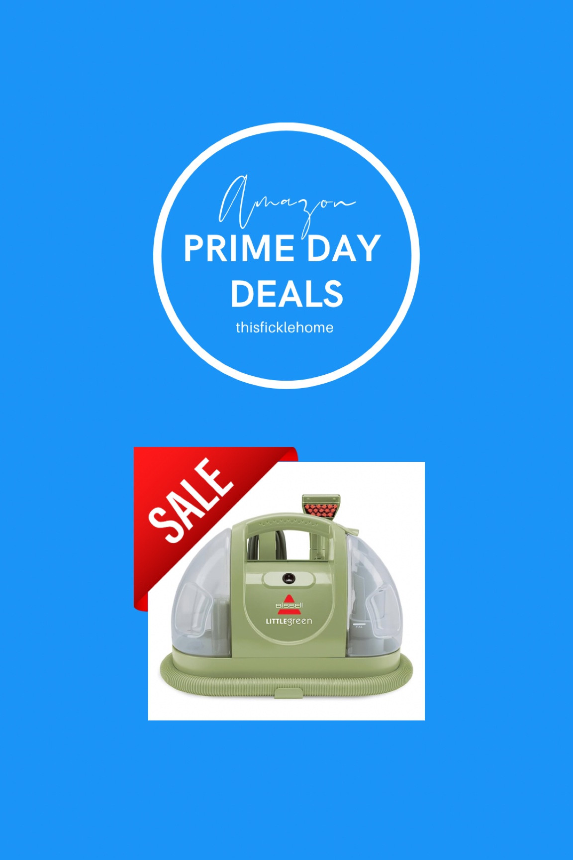 Bissell little green machine carpet and upholstery cleaner, Amazon prime day.



#LTKunder100 #LTKhome #LTKxPrimeDay