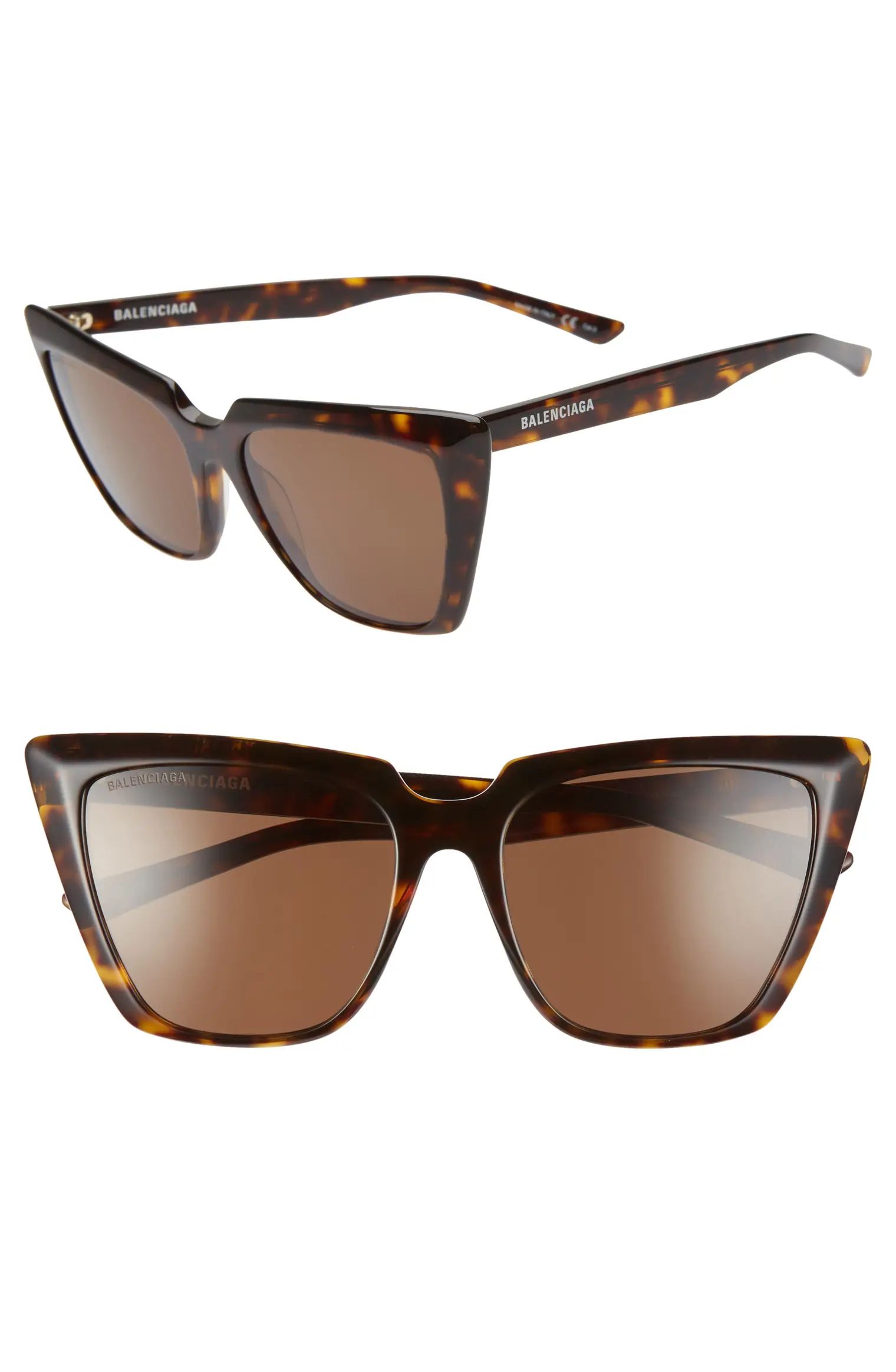 55mm Cat Eye Sunglasses | Nordstrom