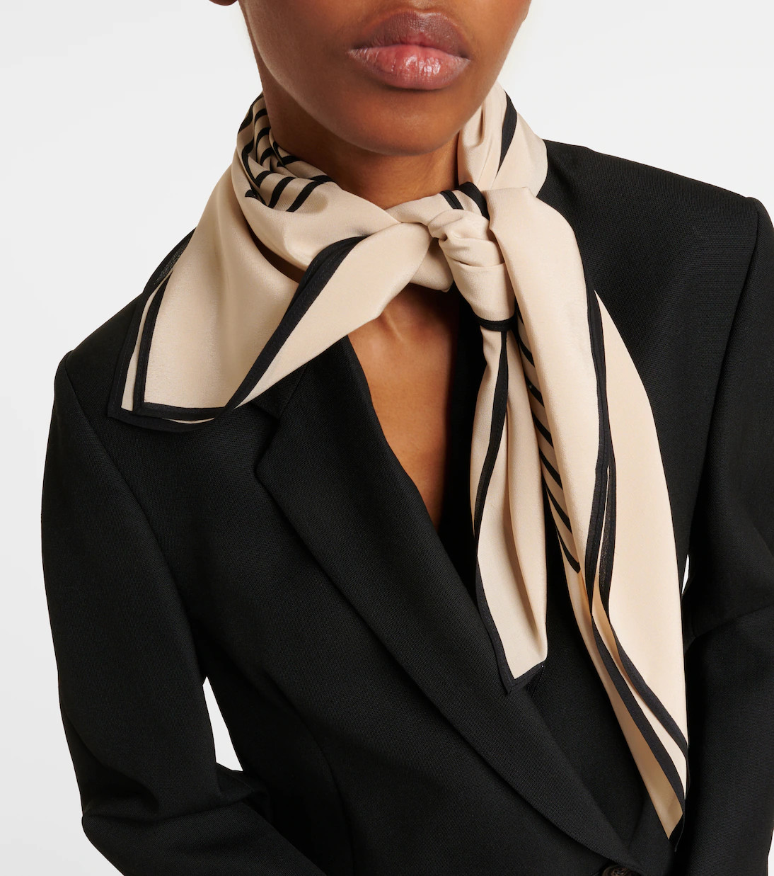Monogram silk scarf | Mytheresa (UK)