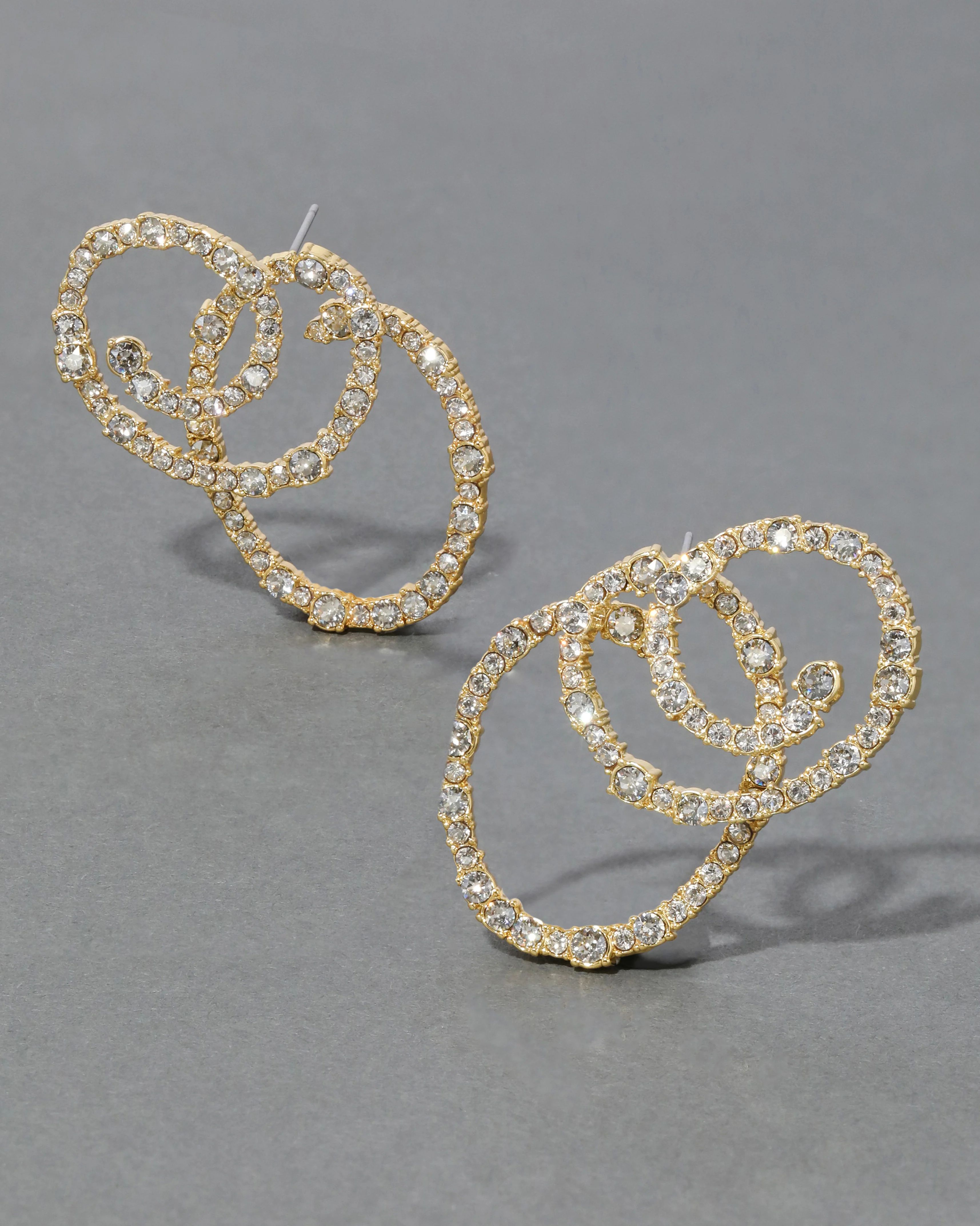 Gold Punk Royale Large Looped Earring | ALEXIS BITTAR | Alexis Bittar