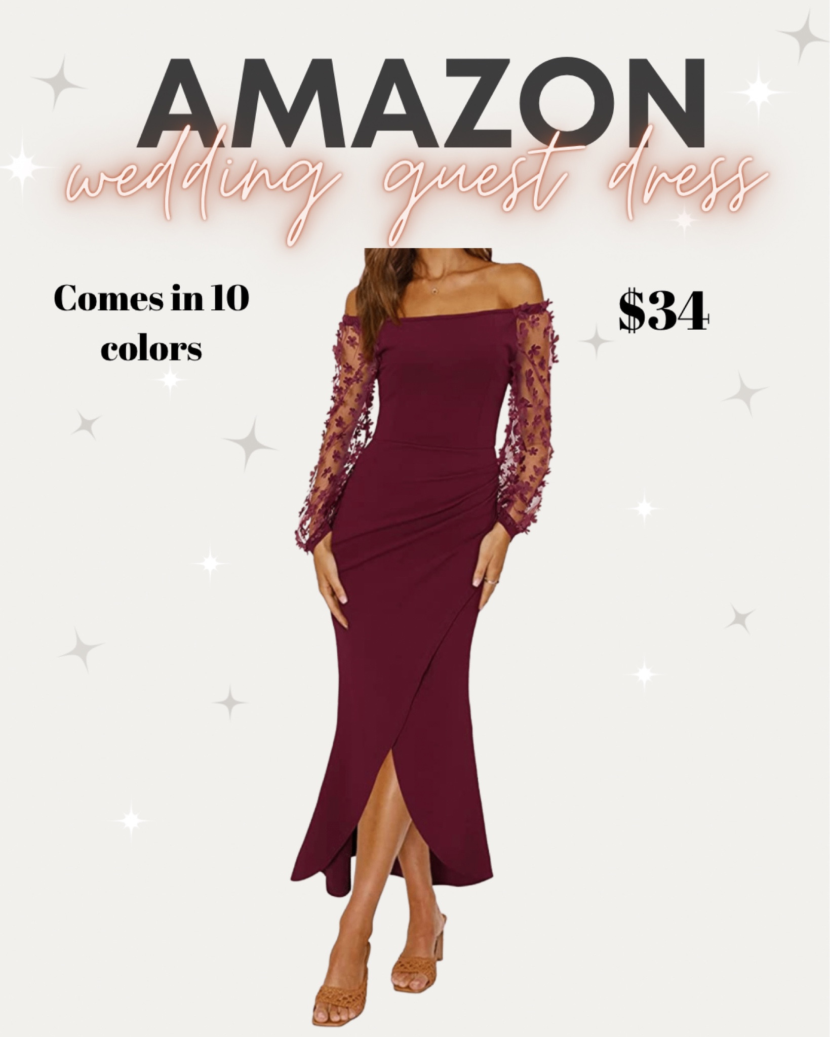 Off the shoulder wedding guest dress from Amazon comes in 10 colors







Event dress, midsize fashion, affordable, elegant, bodycon

#LTKSeasonal #LTKwedding #LTKcurves