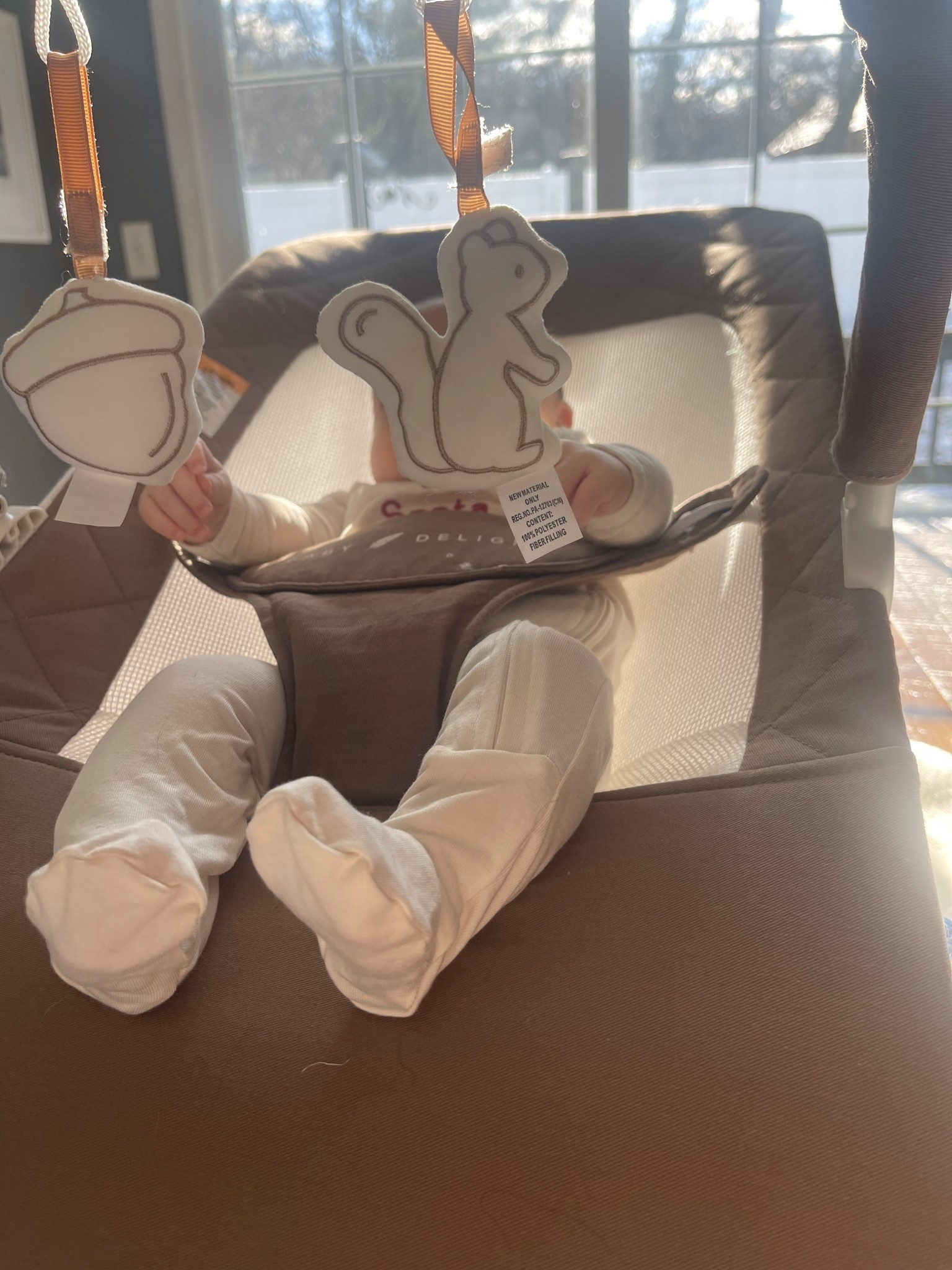 baby boy's bouncer is on sale! a perfect gift for someone with a new babe or a baby shower. dupe for baby bjorn & ships free on prime! 

#LTKBaby #LTKBump #LTKHoliday