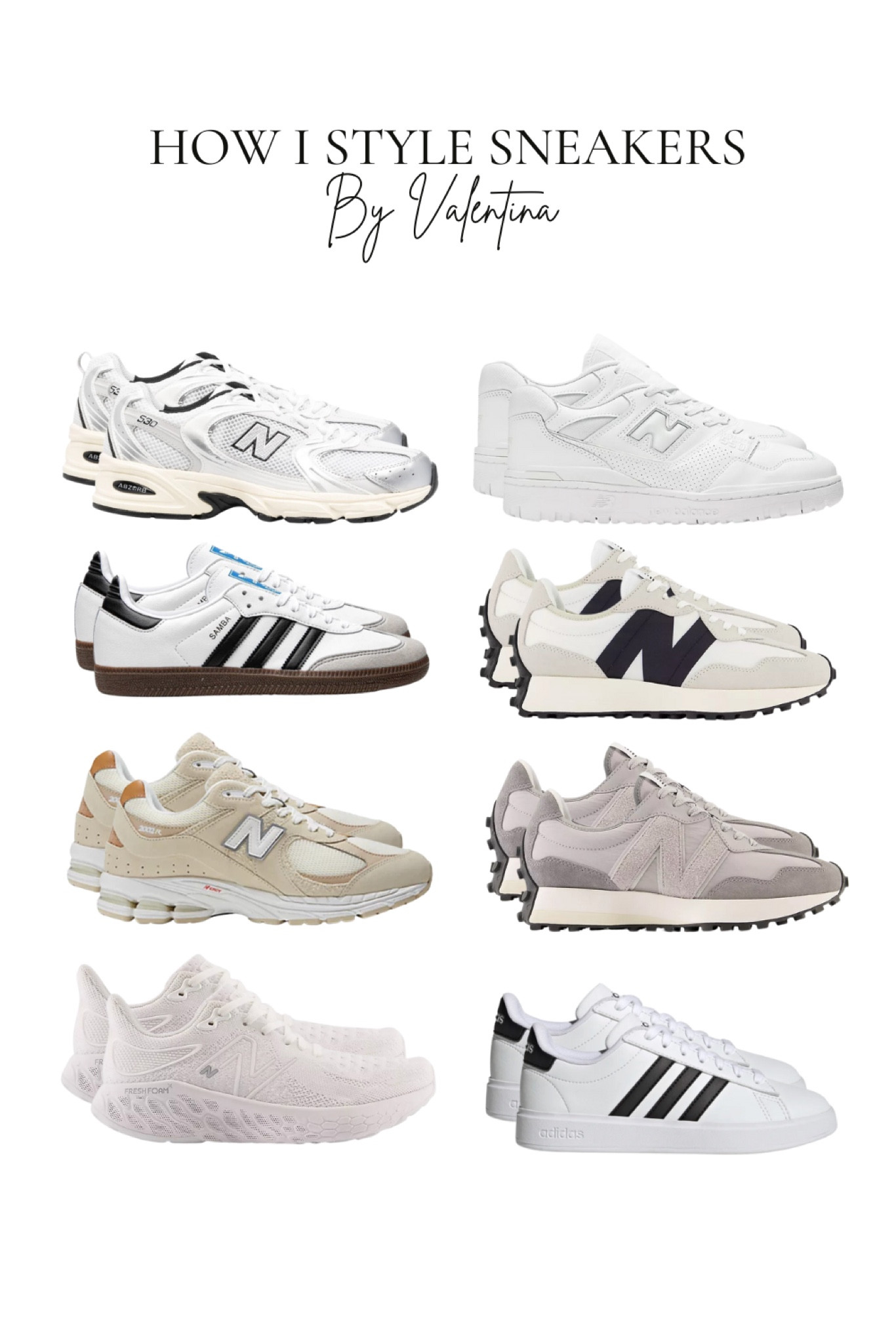 How I style my sneakers 🤍

#LTKshoecrush #LTKFind #LTKstyletip