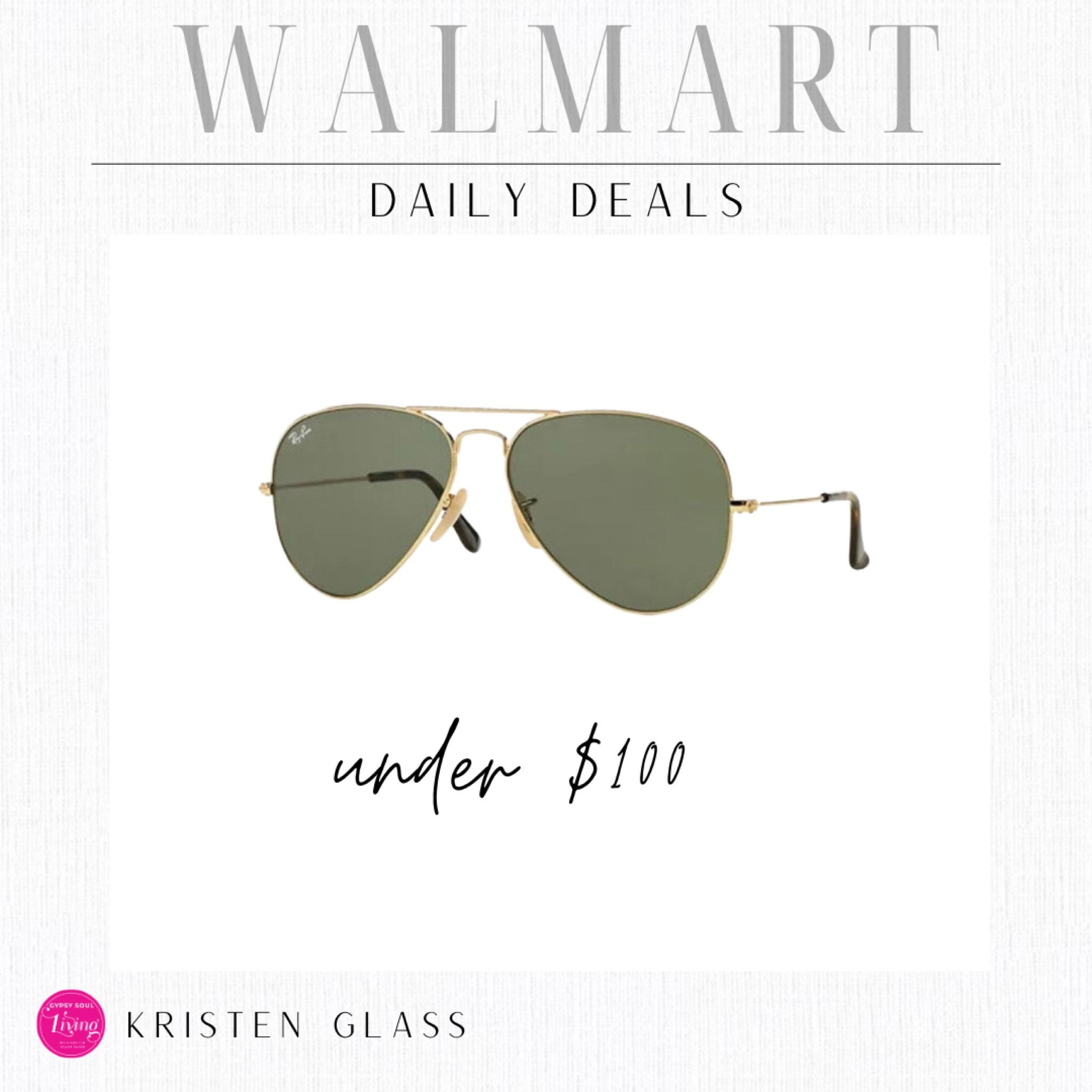 Walmart daily deals | maybe the best deal of the week. Ray Bans under $100z

#LTKGiftGuide #LTKfindsunder100 #LTKsalealert