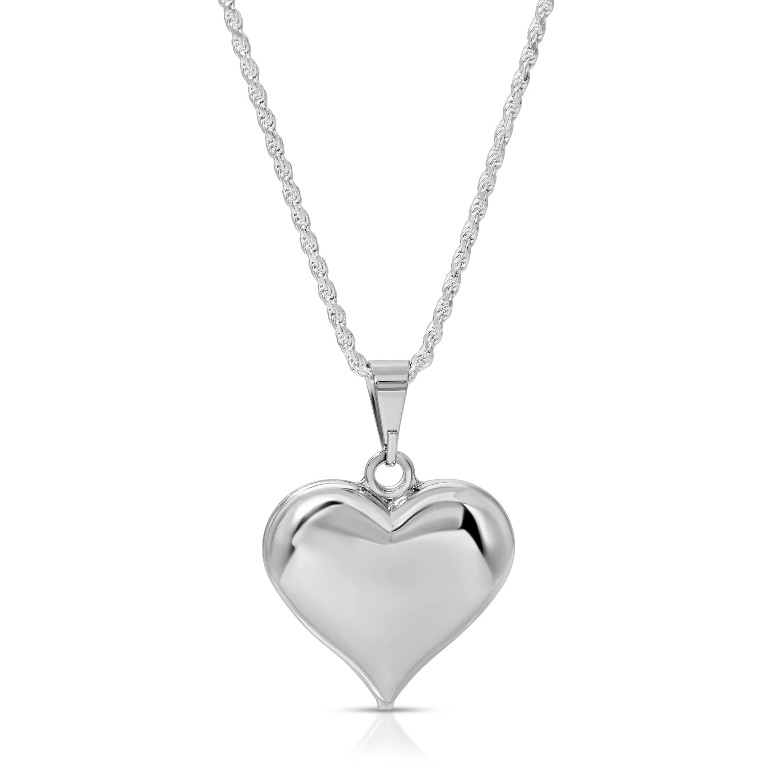Puffy Heart Necklace | Joy Dravecky