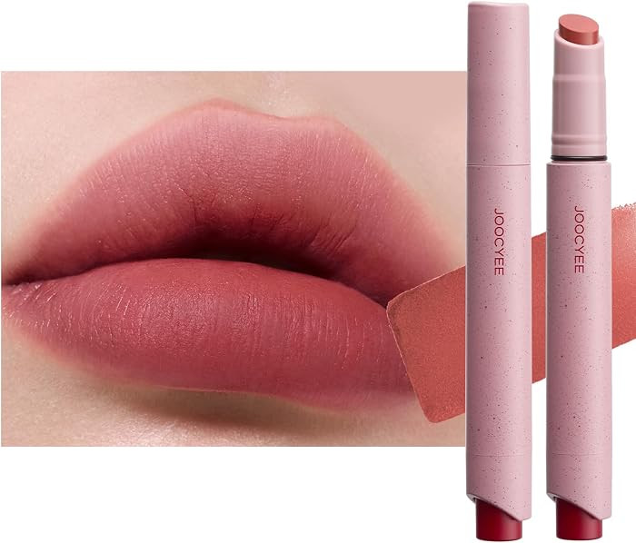 Joocyee Velvet Rouge Matte Lipstick Pencil, Lightweight Non-Sticky Long Lasting High Pigment Warm... | Amazon (US)