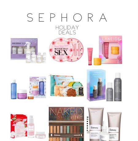 Sephora Holiday Deals 💄👄💋 Tons of great gift options at excellent prices right now.


#LTKCyberweek #LTKbeauty #LTKGiftGuide