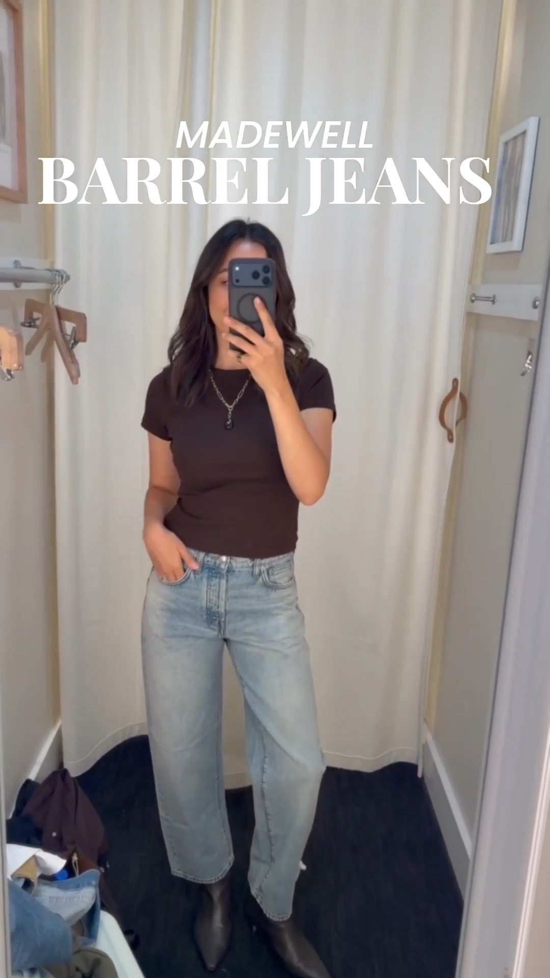 Madewell early fall sale selects

Tee — xs 
Barrel jeans — sized down to 24 standard, Greenwich wash 

Linked to the Madewell darted barrel jeans that have more room in the waist & thighs + a similar $50 style from Quince 

Elevated style / early fall outfit / style over 30

#LTKxMadewell

#LTKSaleAlert #LTKootd