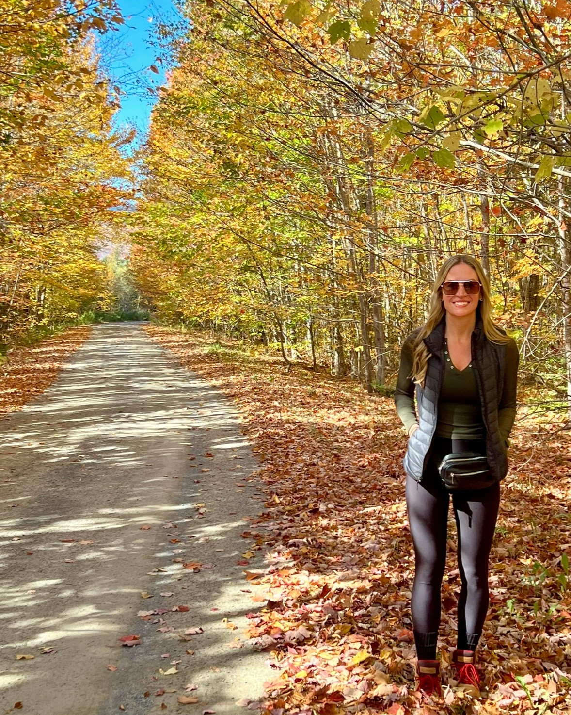 Fall Outfit 🍂 Athleisure 

#everypiecefits

Athletic 
Leggings 
Moisture wicking 
Hiking boots 
Running 
Yoga 
Puffer vest 
Fall style 
Workout 
Gym 

#LTKSaleAlert #LTKActive #LTKOver40