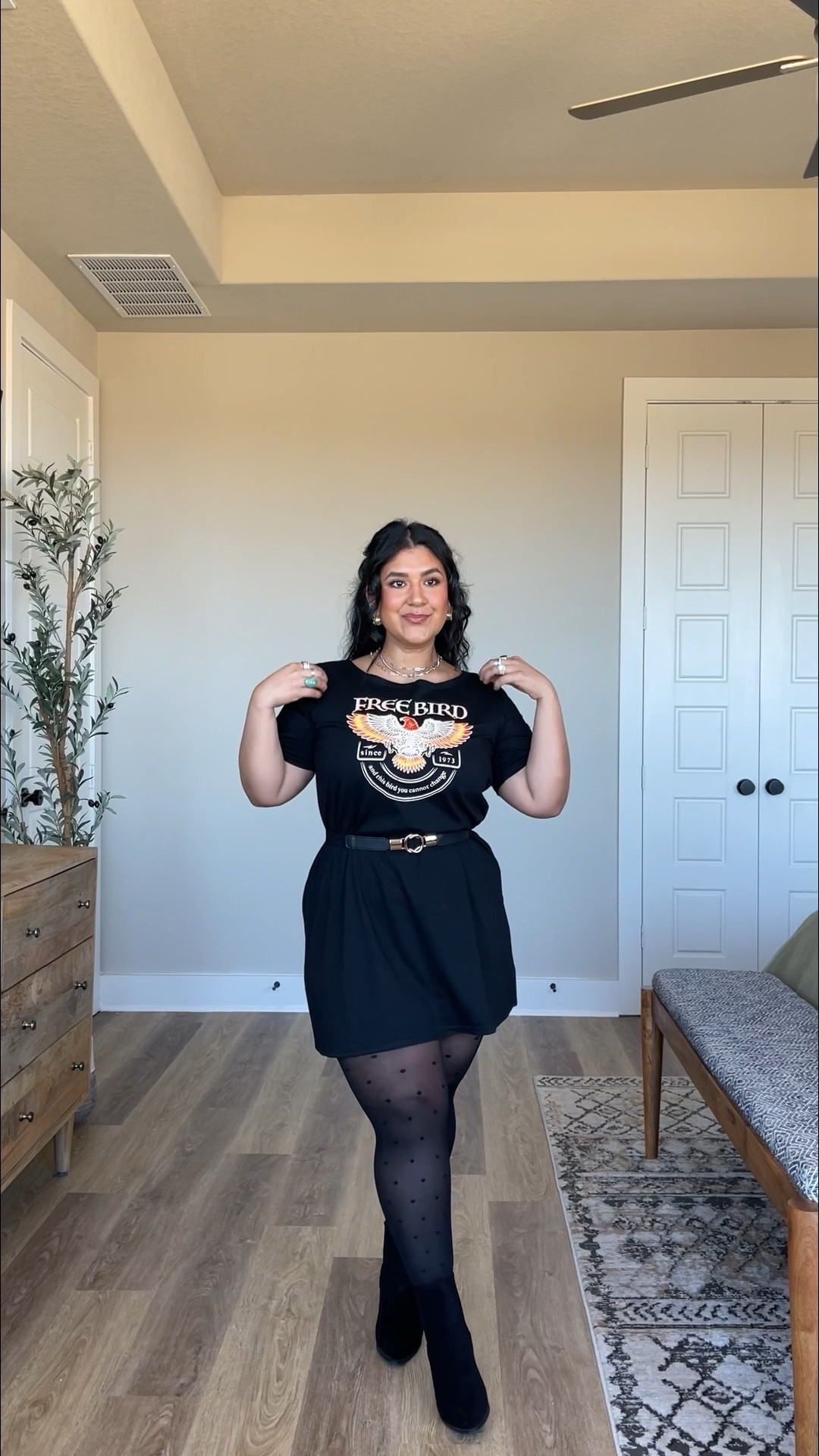 I’m 5’1” size 12 wearing a large in everything! All Amazon except stockings, which are from Sheertex. I didn’t find them in stock so linking another favorite brand. 

#LTKPetite #LTKOver40 #LTKMidsize