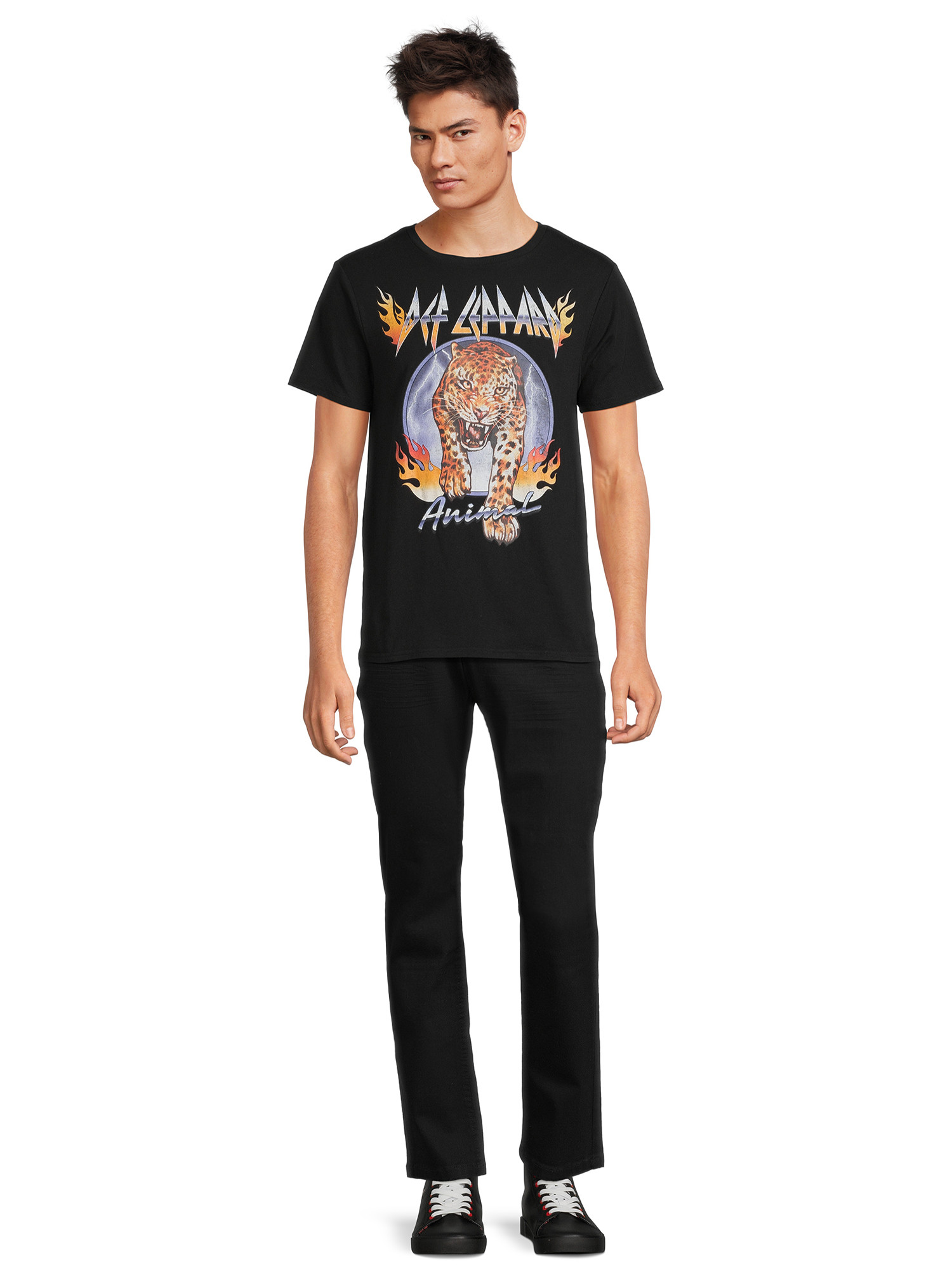 Def Leppard Men's & Big Men's Band Graphic Tee, Sizes S-3XL | Walmart (US)