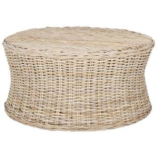 Ruxton Natural Unfinished Accent Ottoman | The Home Depot