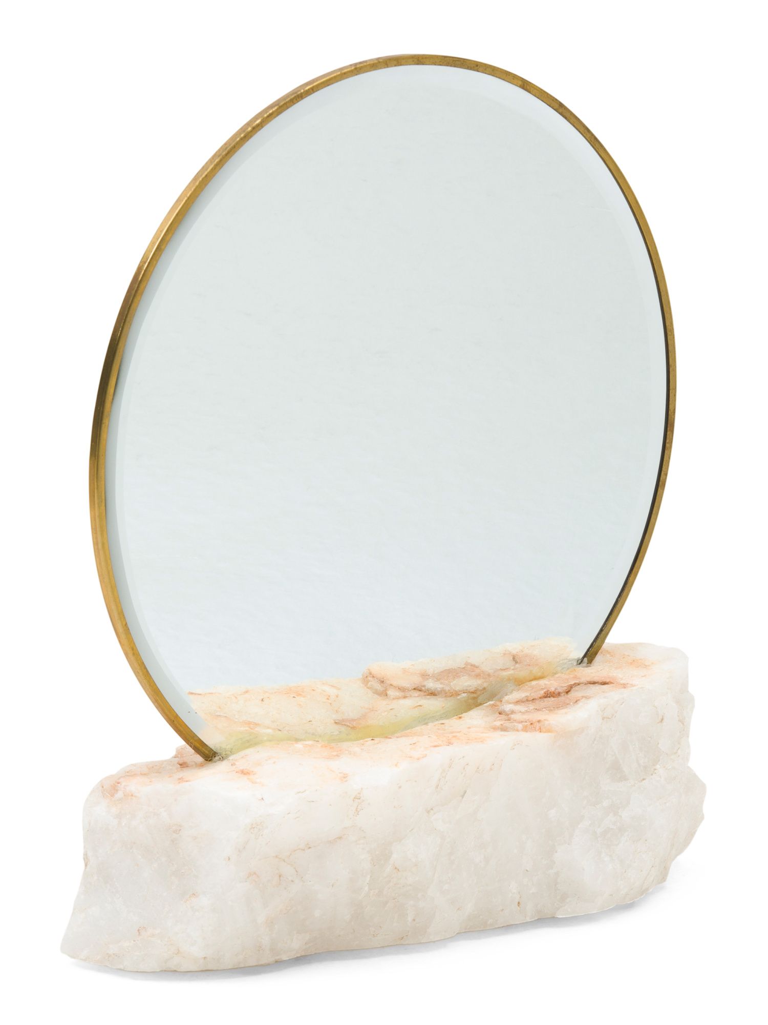 Mirror On Stone Base | TJ Maxx