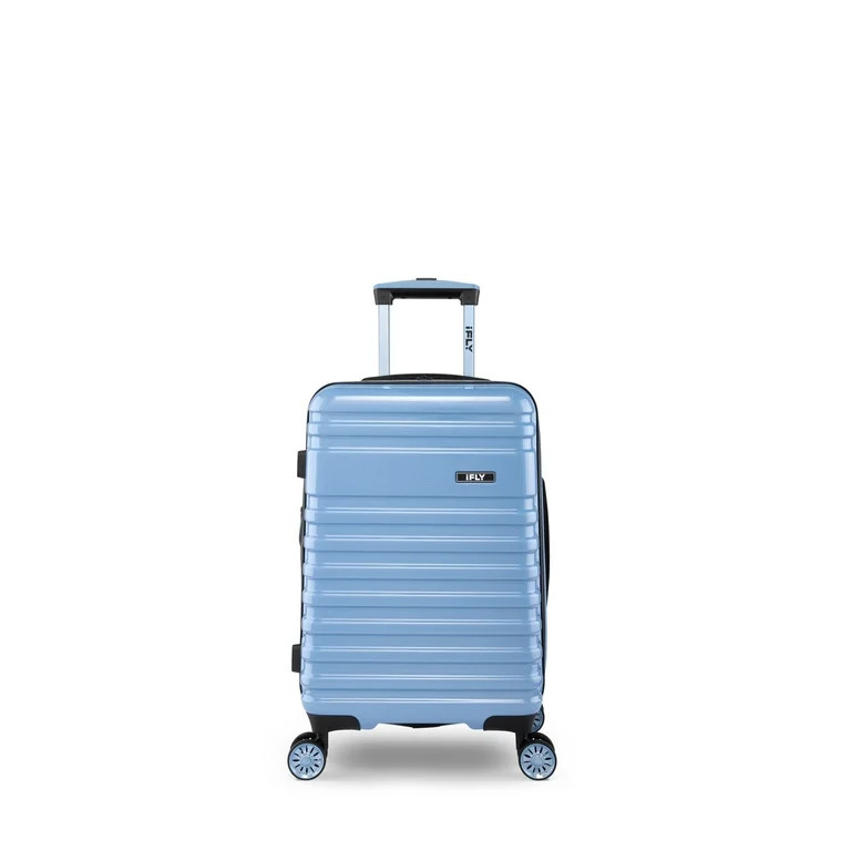 IFLY - Versus Blue/Navy Hardside Luggage 20 Inch Carry-on - Walmart.com | Walmart (US)