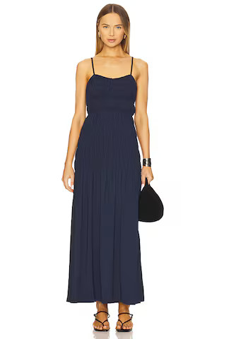 SNDYS Ingrid Maxi Dress in Navy from Revolve.com | Revolve Clothing (Global)