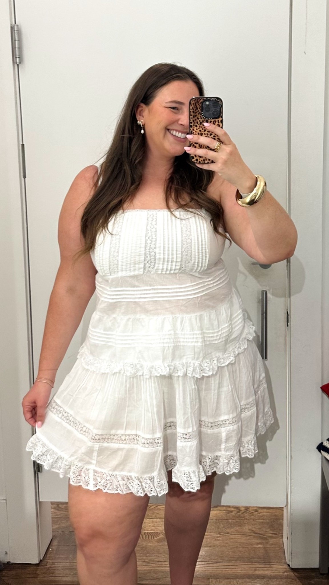 Size large in the top (would have preferred the XL) snd size XL in skort!

#LTKootd #LTKMidsize