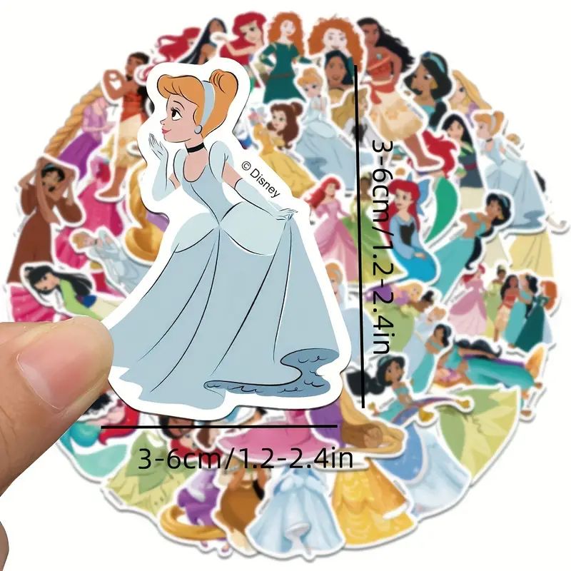 Princess Series Stickers Tattoo Stickers Luggage Bag - Temu | Temu Affiliate Program