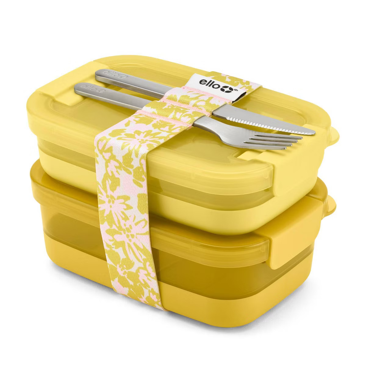 Ello 2pk Plastic Lunch Stack Food Storage Container | Target