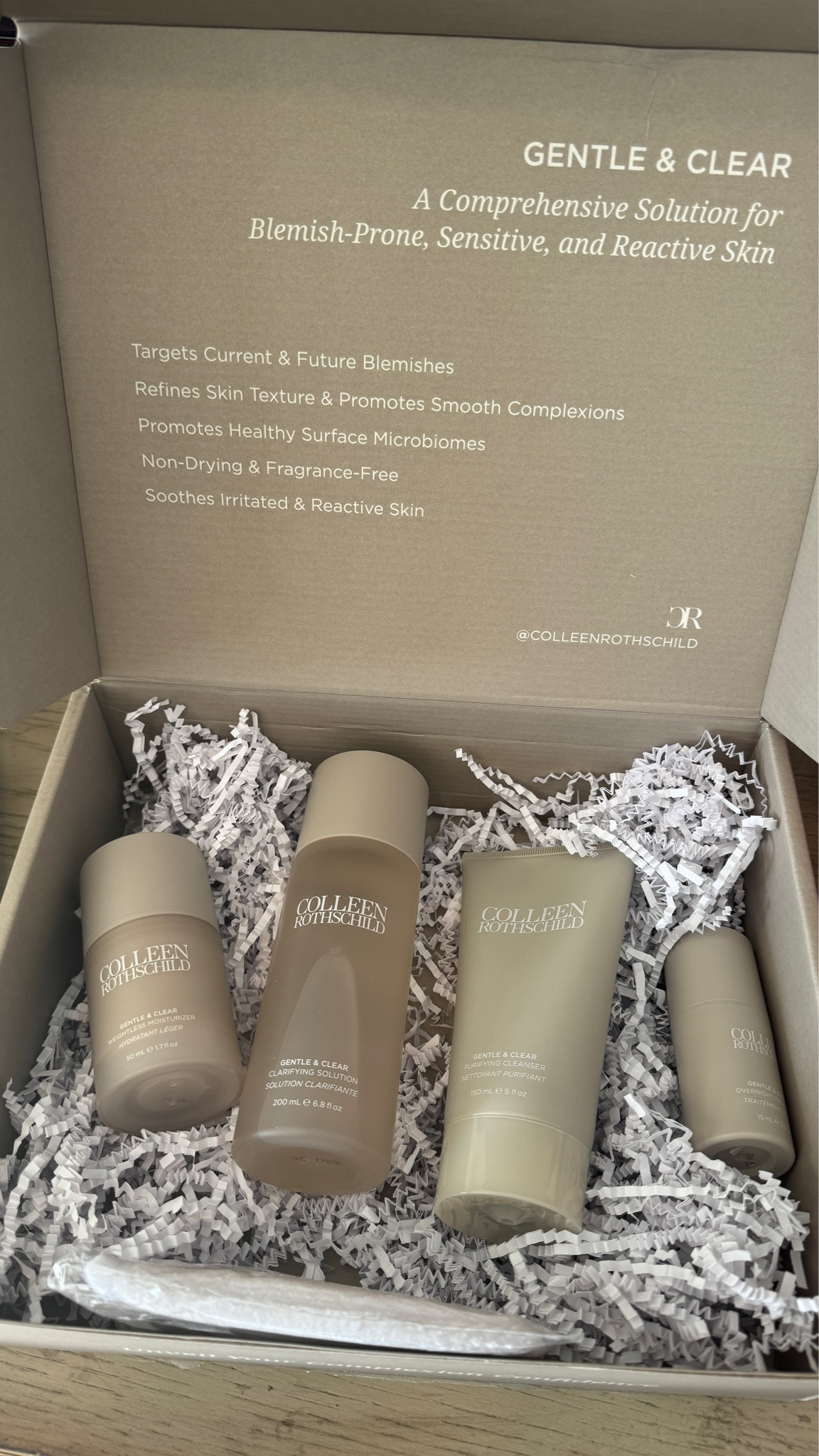 New Colleen Rothschild Gentle & Clear Skincare Line 

#LTKMostLoved