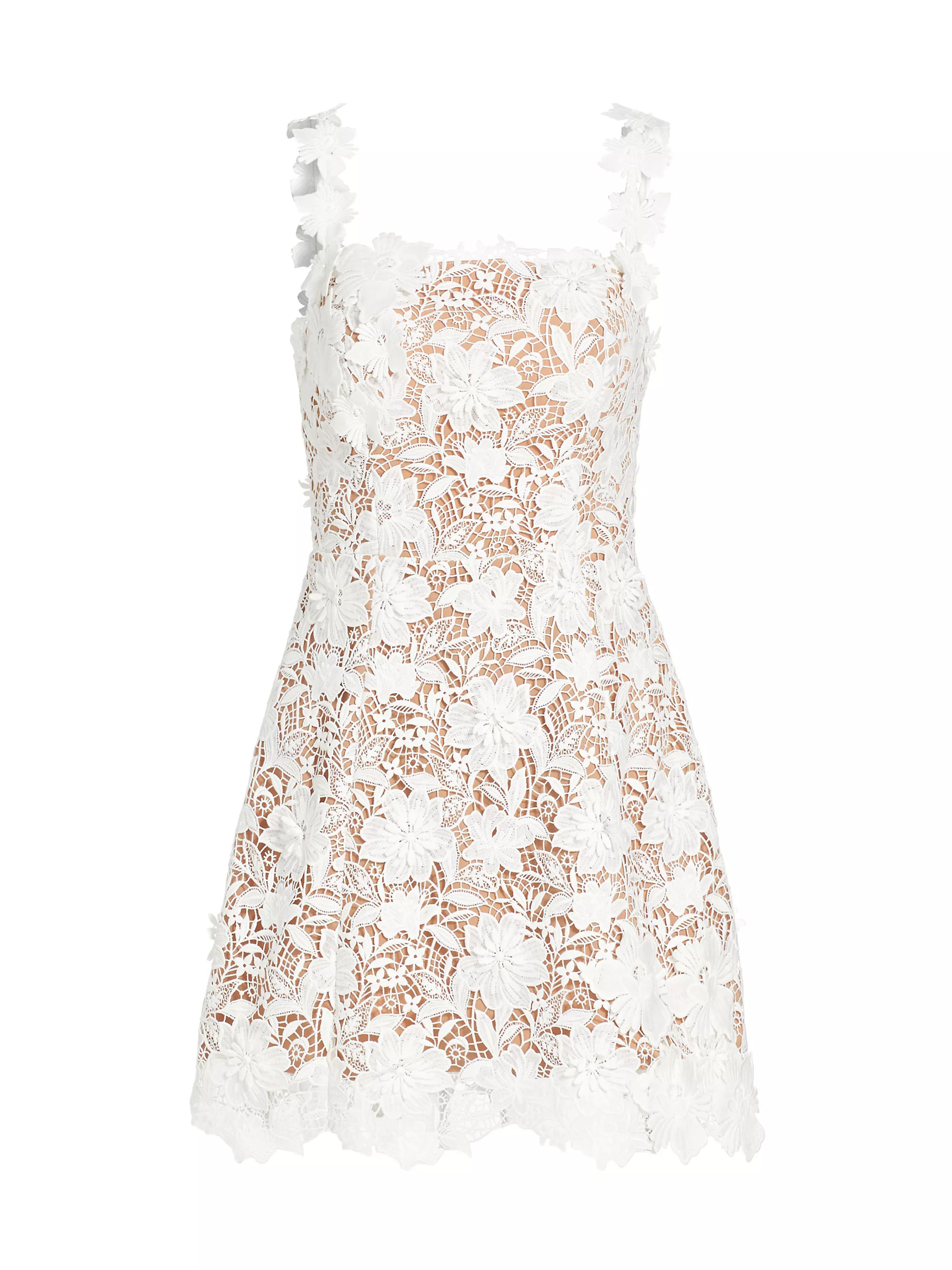 Lenny Lace Minidress | Saks Fifth Avenue